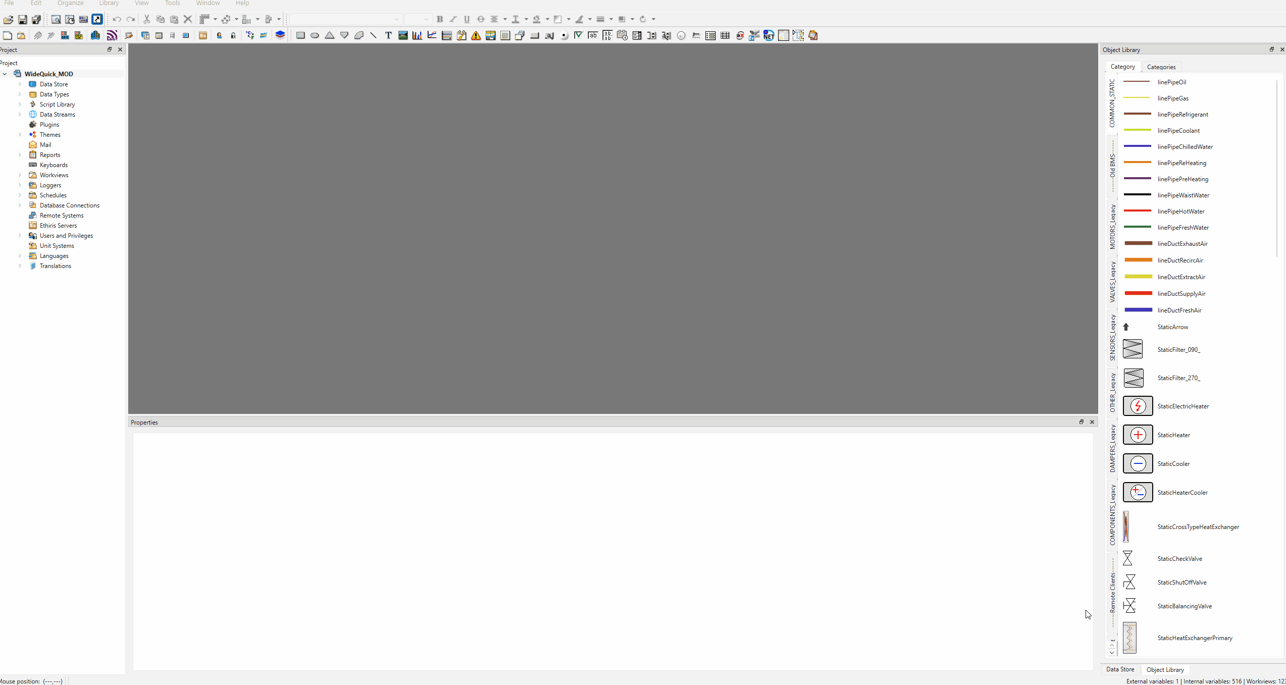 Start Workview configuration