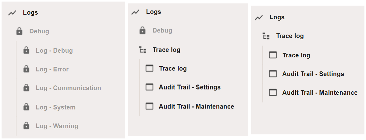 Display settings combinations