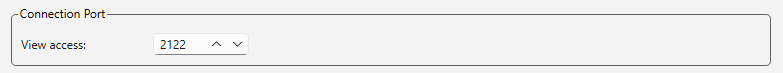 Connection Port i Project Properties